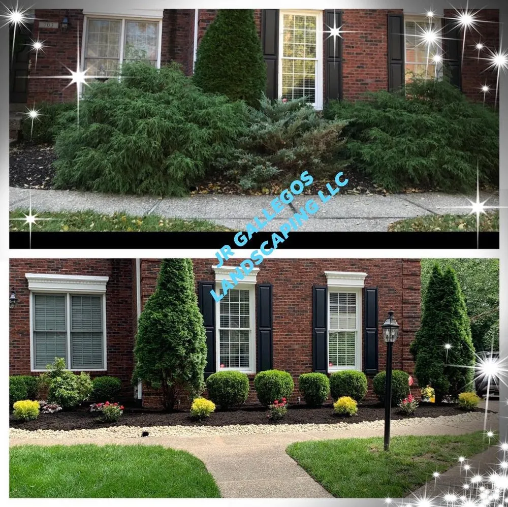 Affordable garden landscaping in Louisville, KY by Jr Gallegos Landscaping