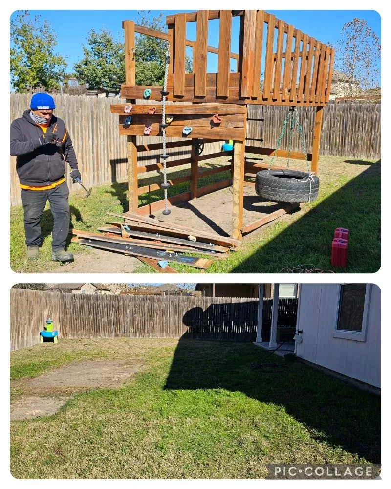 Local garden landscaping in Kyle, TX - Jr Junk Removal & Lawn Care