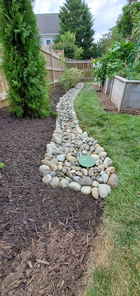 Professional garden landscaping in Fairfax, VA by JR Landscape