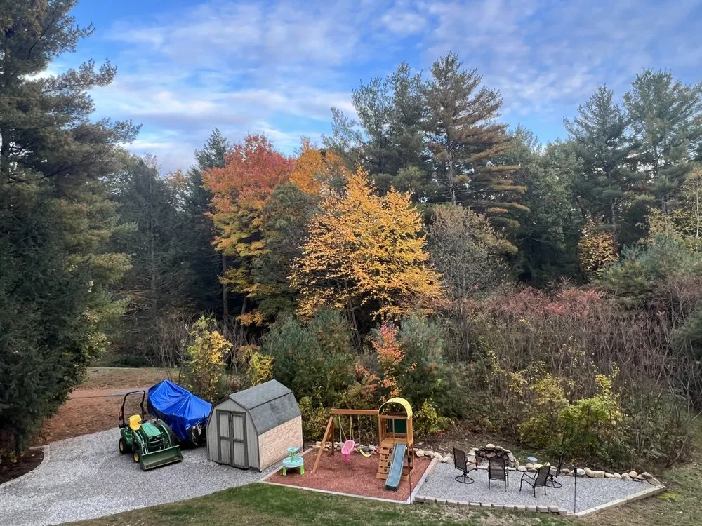Custom yard cleanup service in Sandown, NH - Jr Landscape