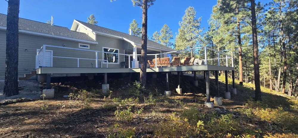 Custom yard cleanup service in Albuquerque, NM by JR Landscaping