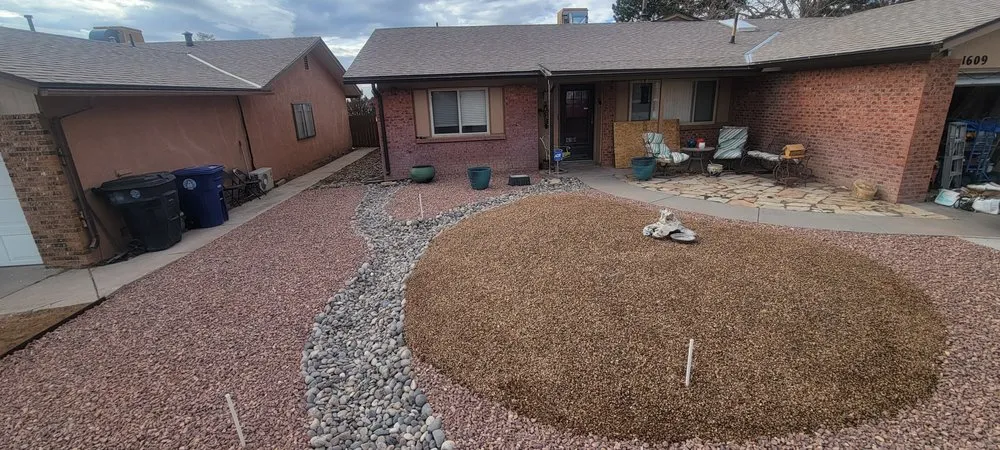 Expert landscape installation in Albuquerque, NM by JR Landscaping