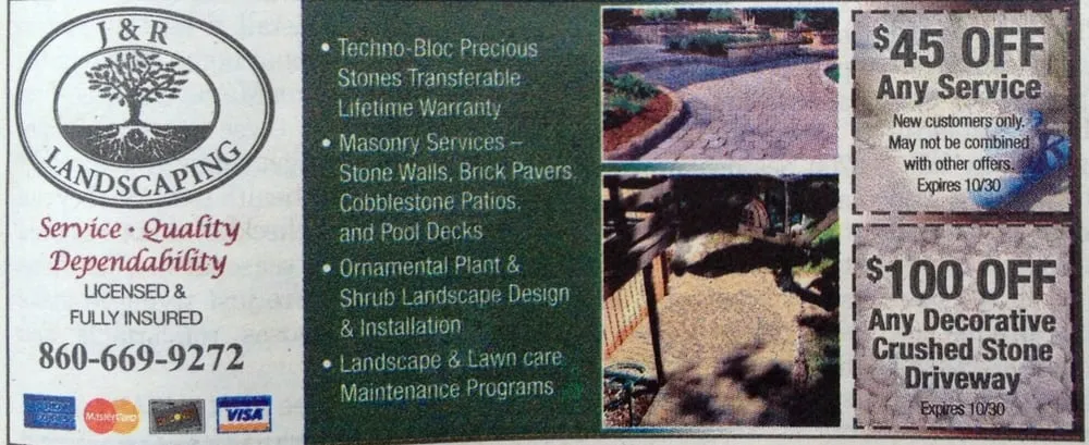 Expert lawn care service in Clinton, CT - J&R Landscaping