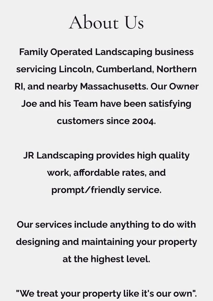 Affordable lawn mowing service for beautiful yards in Cumberland, RI by JR Landscaping