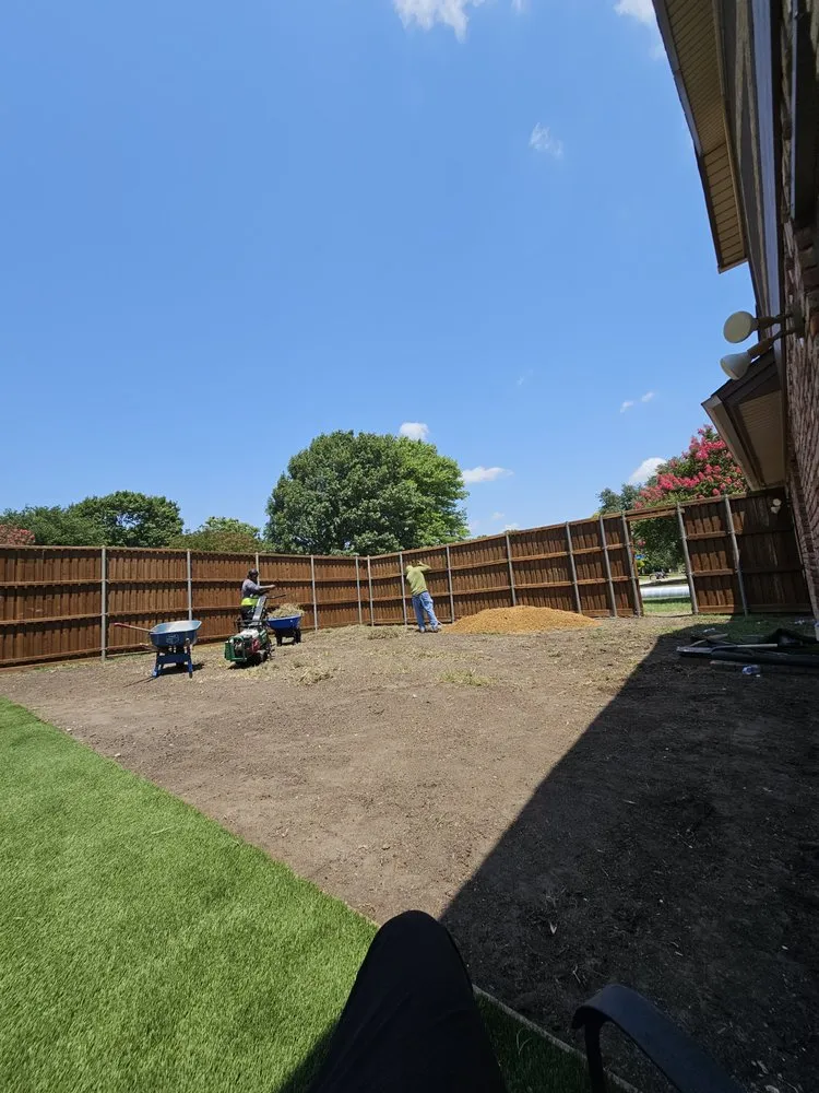 Affordable landscape design with custom design in Fort Worth, TX by JR Landscaping