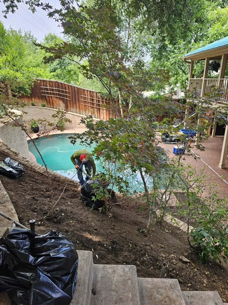 Affordable yard cleanup service for outdoor upgrades in Fort Worth, TX by JR Landscaping