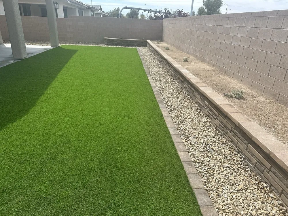 Custom yard maintenance in Las Vegas, NV by JR Landscaping