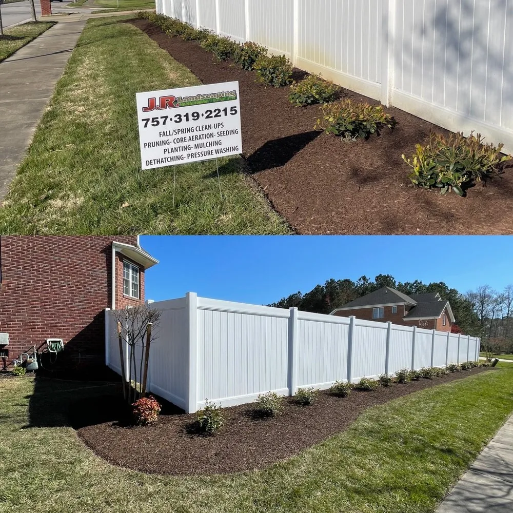 Professional garden landscaping in Virginia Beach, VA by JR Landscaping