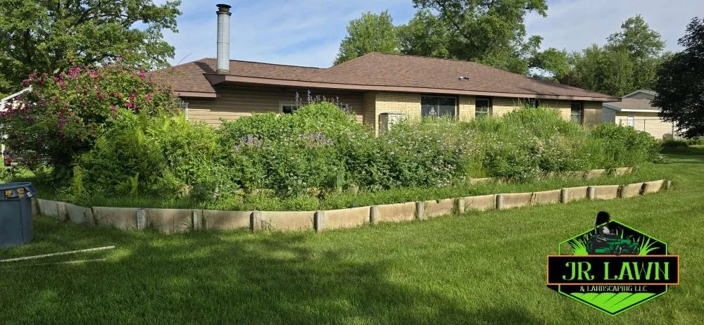 Affordable landscape design in Plainfield, WI by JR Lawn & Landscaping