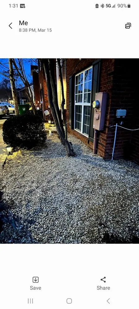 Professional garden landscaping in Griffin, GA by J&R Lawn Care & Landscaping