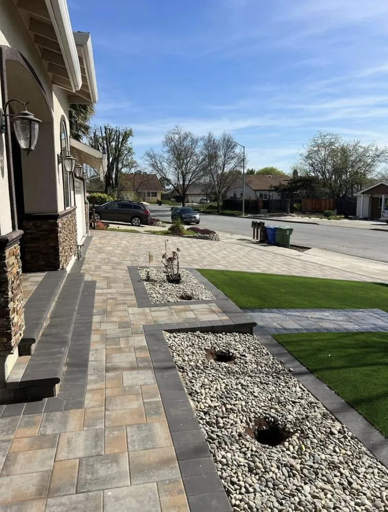 Local landscape installation near you in North Richmond, CA by JR Pavers Hardscape & Landscape