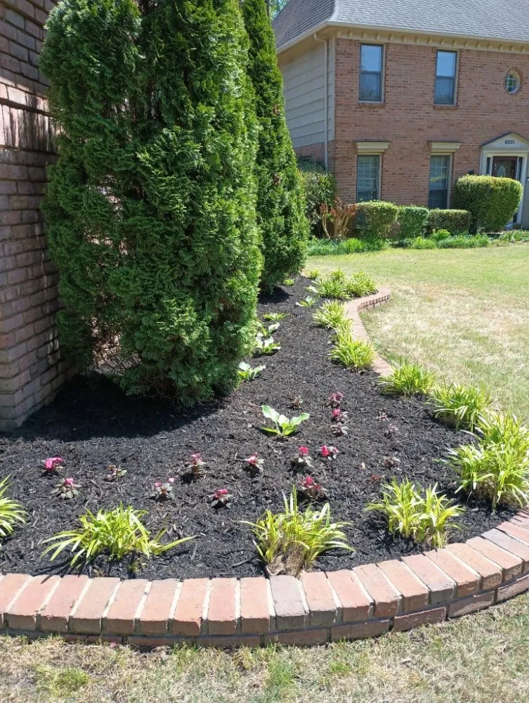 Expert landscape installation in Memphis, TN by JR Rosales Landscape