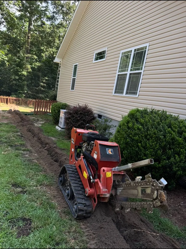 Custom lawn mowing service for residential properties in Aberdeen, NC by JR Terrain Hardscape and Lawncare