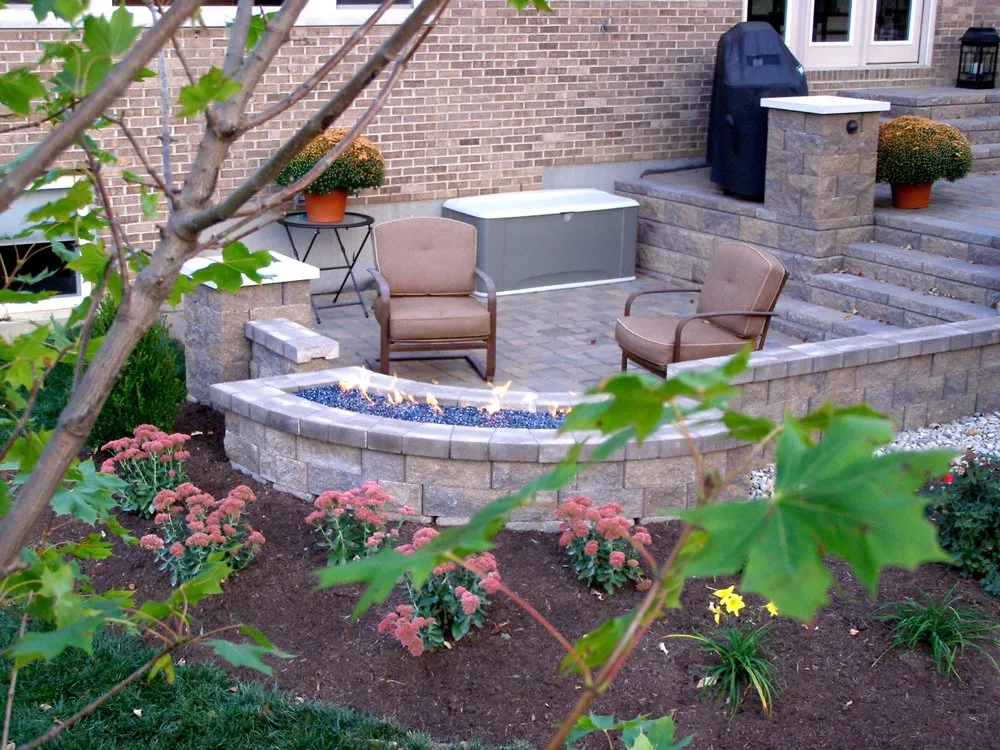 Local landscape installation in Loveland, OH by J.R. Thomas Landscaping