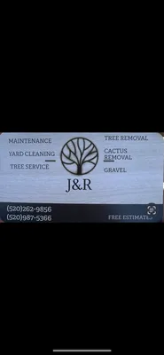 J&R tree service and landscaping Logo