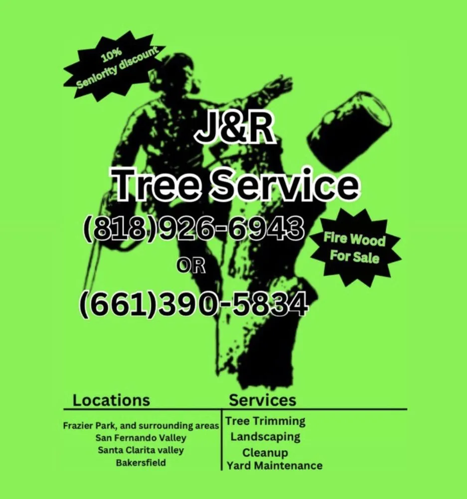 Affordable garden landscaping for residential properties in Frazier Park, CA by J&R Tree Service