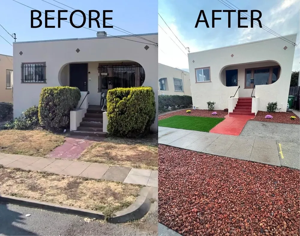 Reliable lawn mowing service with custom design in Newark, CA by JRA gardening & Landscaping