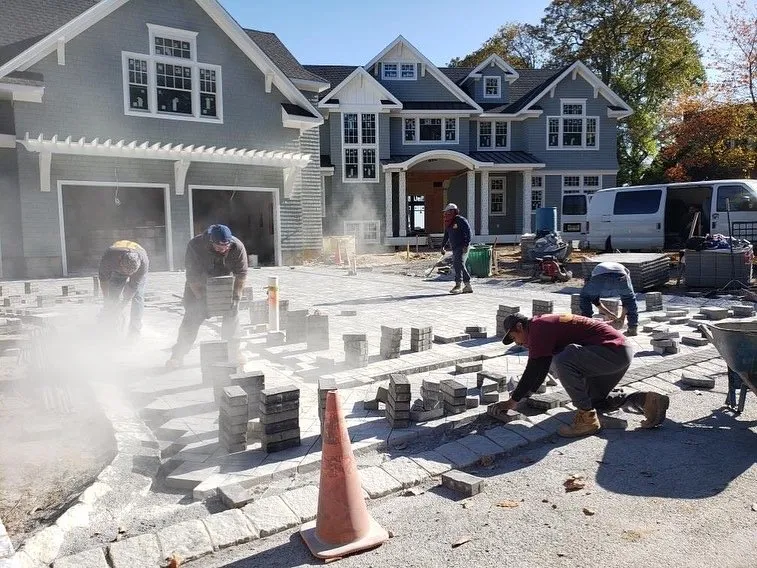 Reliable lawn mowing service with custom design in New Egypt, NJ by JRC & SONS