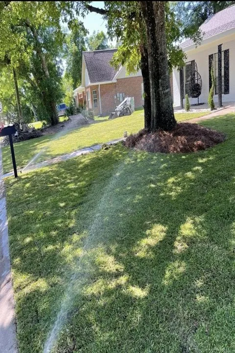 Professional yard cleanup service with custom design across Gulfport, MS - JRG Landscaping & Irrigation