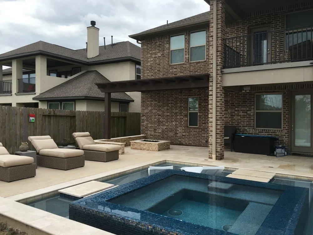 Top-rated landscape installation for year-round maintenance in League City, TX by JRH Custom Outdoors