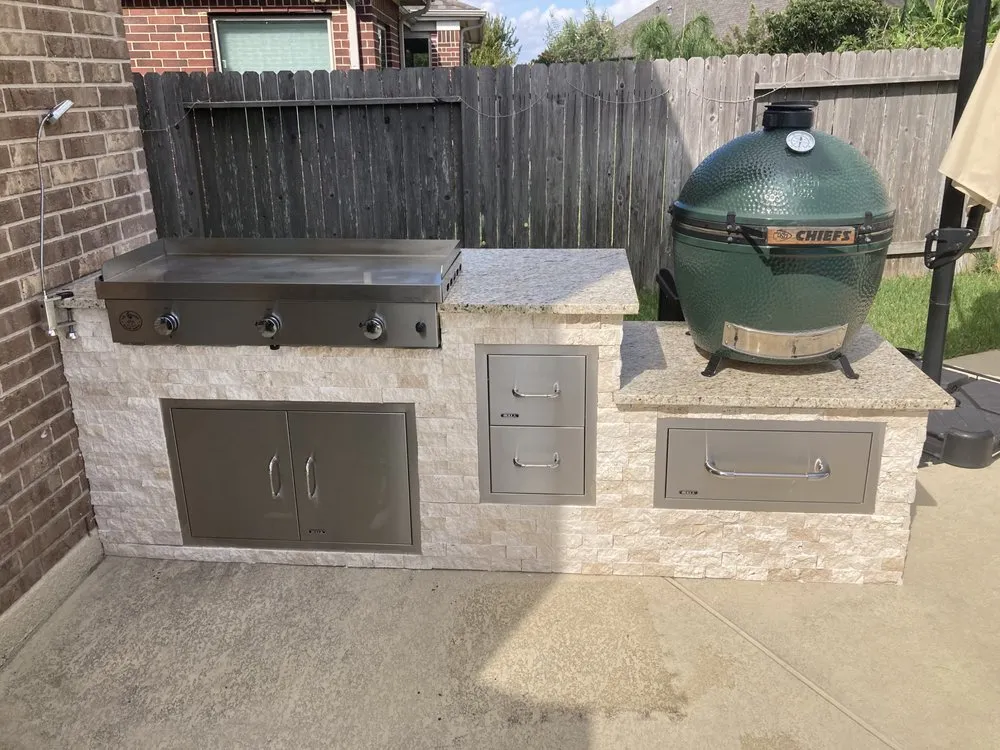 Affordable landscape installation for year-round maintenance across League City, TX - JRH Custom Outdoors