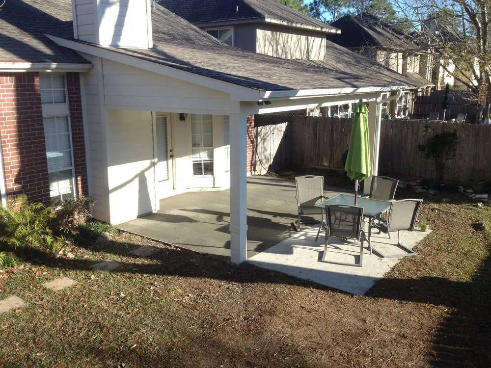 Professional outdoor landscaping for residential properties across League City, TX - JRH Custom Outdoors