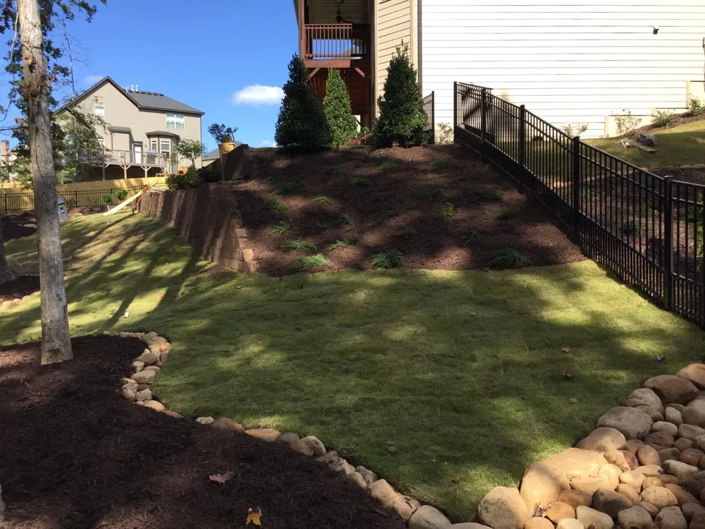 Reliable garden landscaping in Lawrenceville, GA by JRJ Landscaping and Hardscaping
