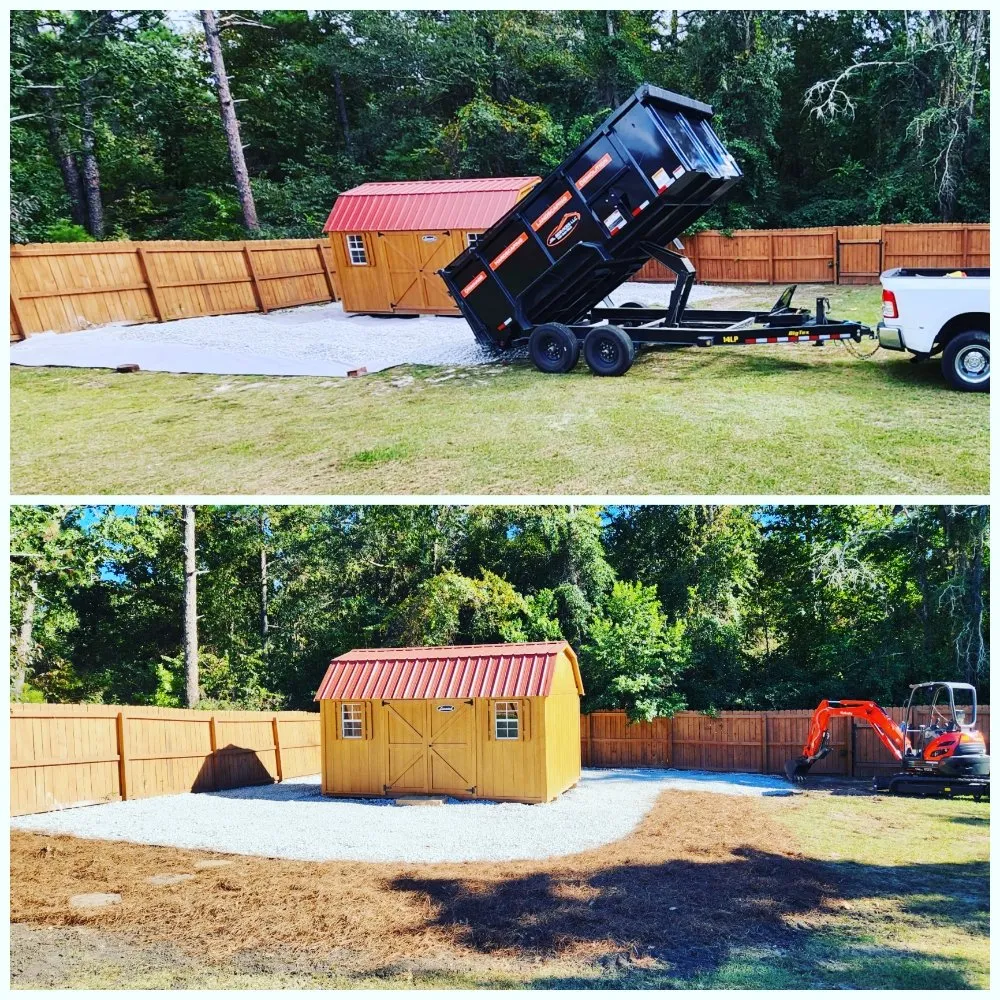 Professional landscape installation in Augusta, GA by JRL Services