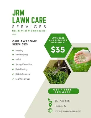 JRM LawnCare Logo