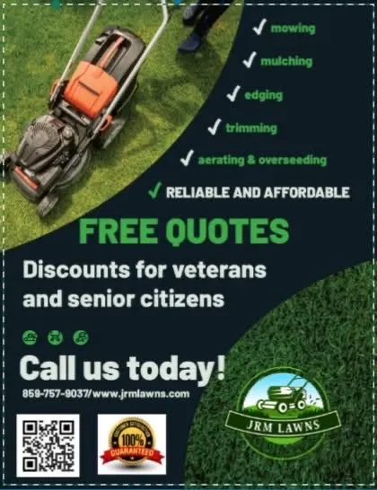 Reliable landscaping services experts serving Union, KY - JRM Lawns
