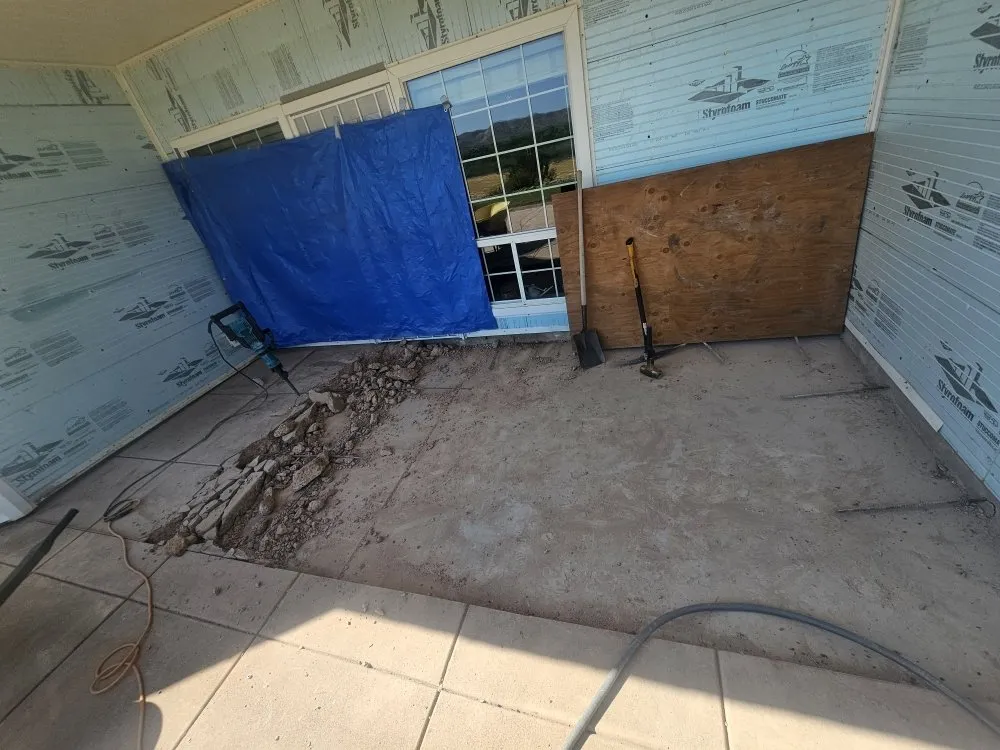 Reliable yard cleanup service for beautiful yards in Sedona, AZ by Jr's Concrete Landscape And Tree Service