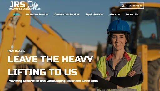 Local lawn mowing service for beautiful yards in New Freedom, PA by JRS Excavating & Landscaping