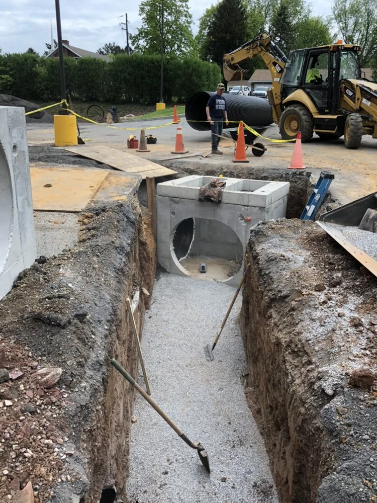 Custom outdoor landscaping for residential properties in New Freedom, PA by JRS Excavating & Landscaping