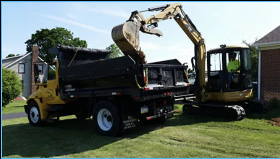 Local residential landscaping for homes in New Freedom, PA by JRS Excavating & Landscaping