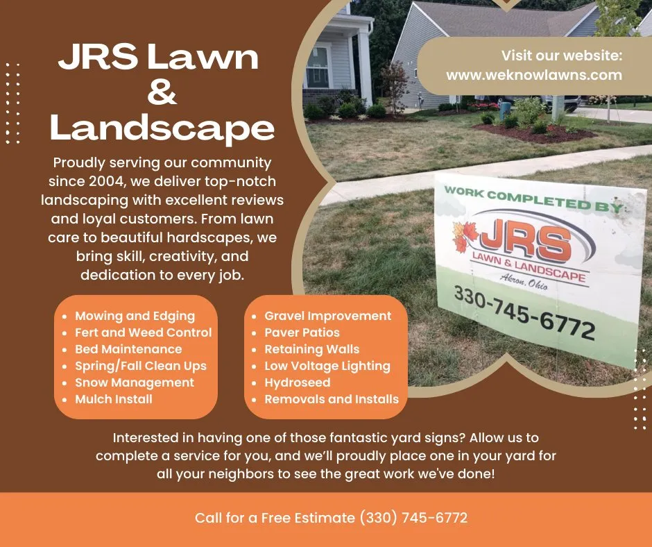 Top-rated landscape design in Akron, OH by JRS Lawn & Landscape