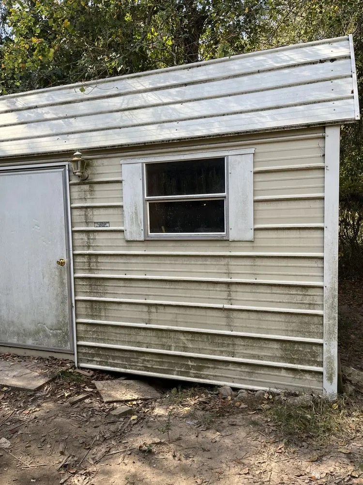 Custom landscape design in Splendora, TX by Jr’s Pressure Washing