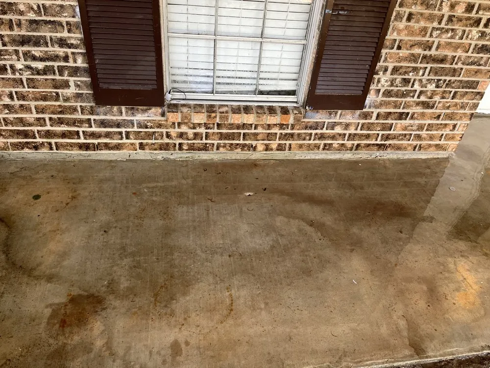 Local landscape installation in Splendora, TX by Jr’s Pressure Washing