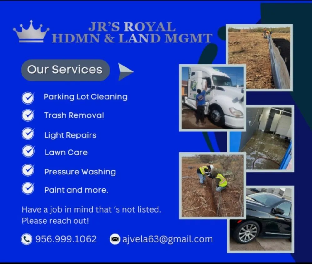 Reliable yard maintenance in Laredo, TX - Jr's Royal
