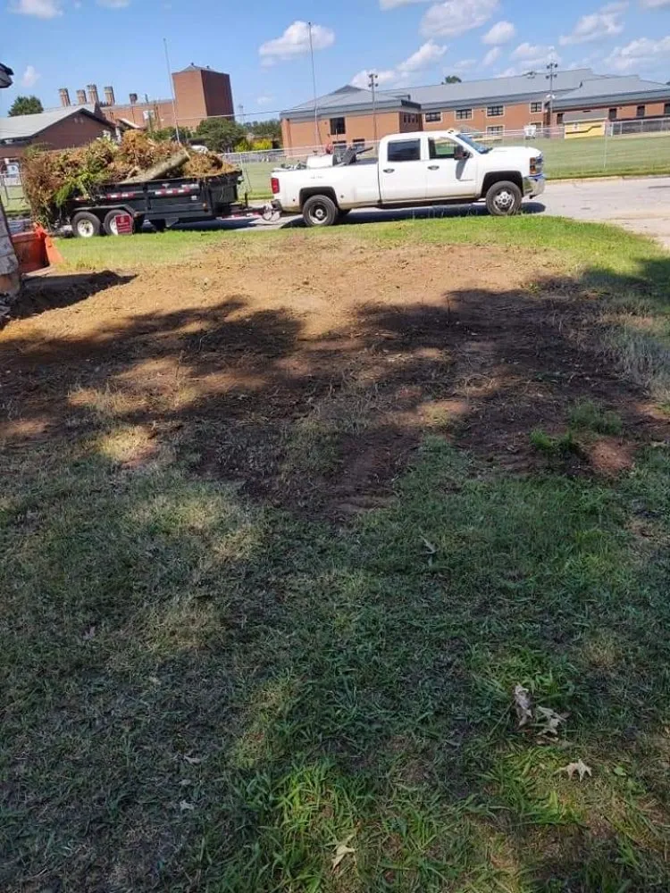 Trusted yard cleanup service with custom design in Roanoke Rapids, NC by Jr's Tree & Landscaping