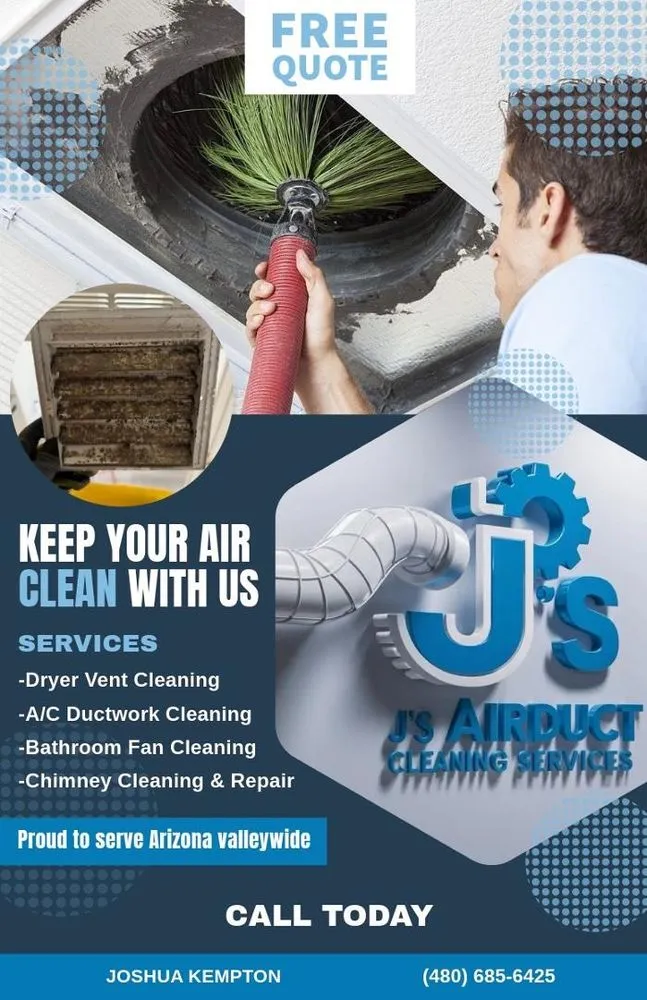 Trusted residential landscaping in Gilbert, AZ by J's Air Duct Cleaning Services