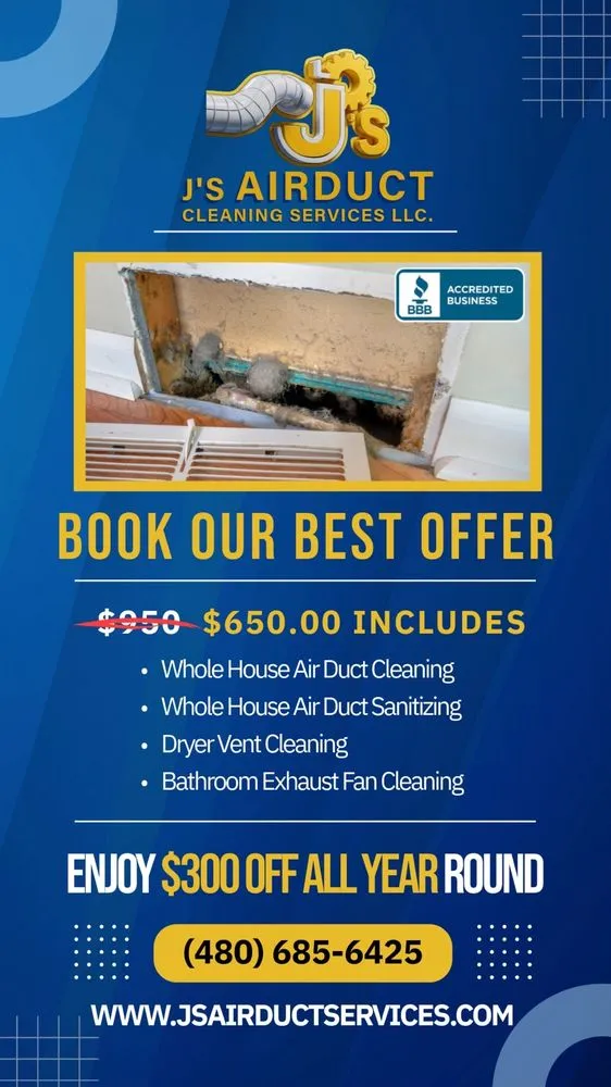 Professional yard maintenance for outdoor upgrades across Gilbert, AZ - J's Air Duct Cleaning Services