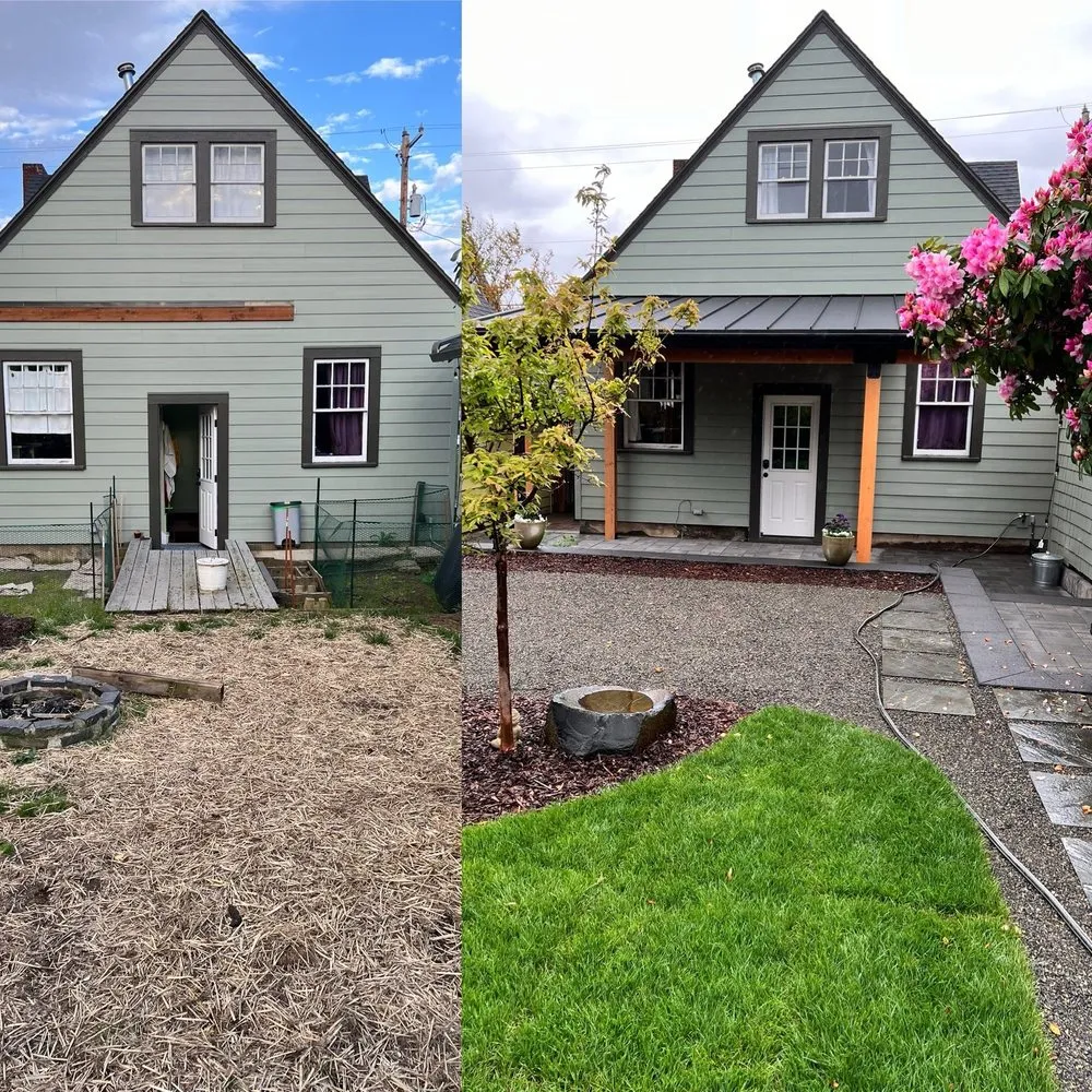 Top-rated yard cleanup service for homes in Vancouver, WA by J's Custom Landscaping