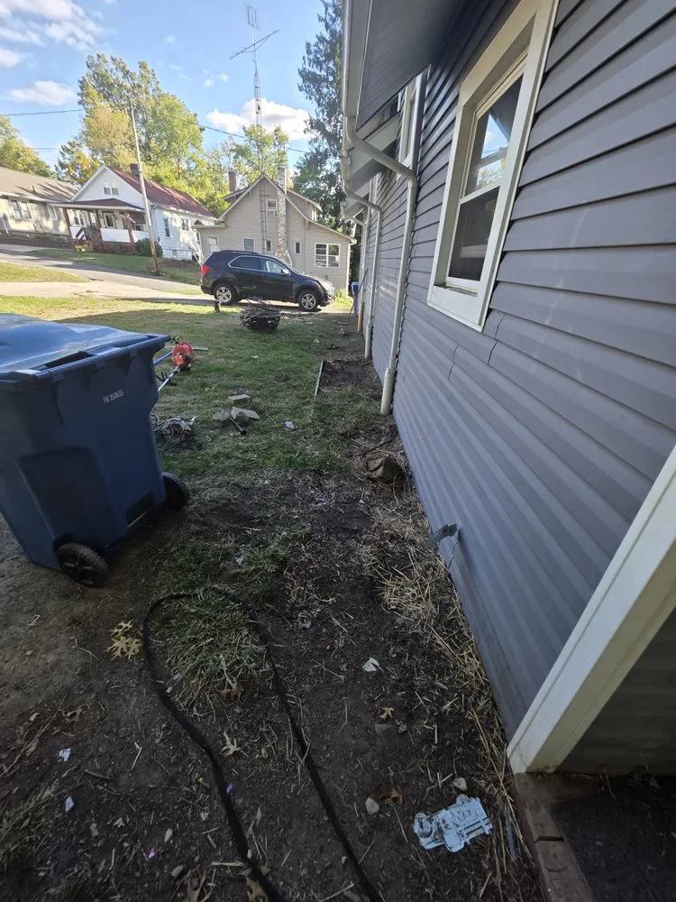 Expert garden landscaping in New Franklin, OH by J&S Exterior Solutions