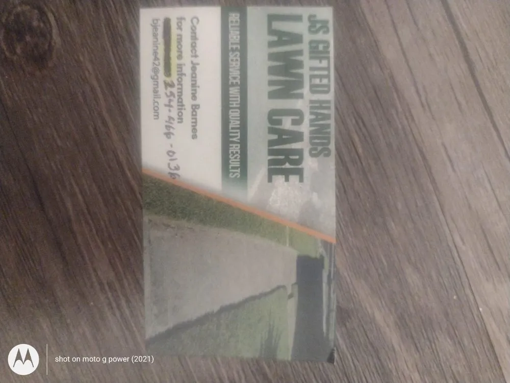 Professional garden landscaping experts serving Killeen, TX - J's Gifted Hand Lawn Care