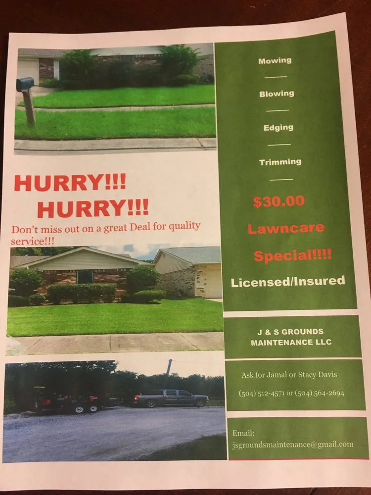 Custom yard cleanup service near you across Port Sulphur, LA - J&S Grounds Maintenance