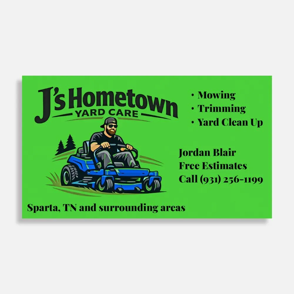 Local yard cleanup service in Sparta, TN by J's Hometown Yard Care