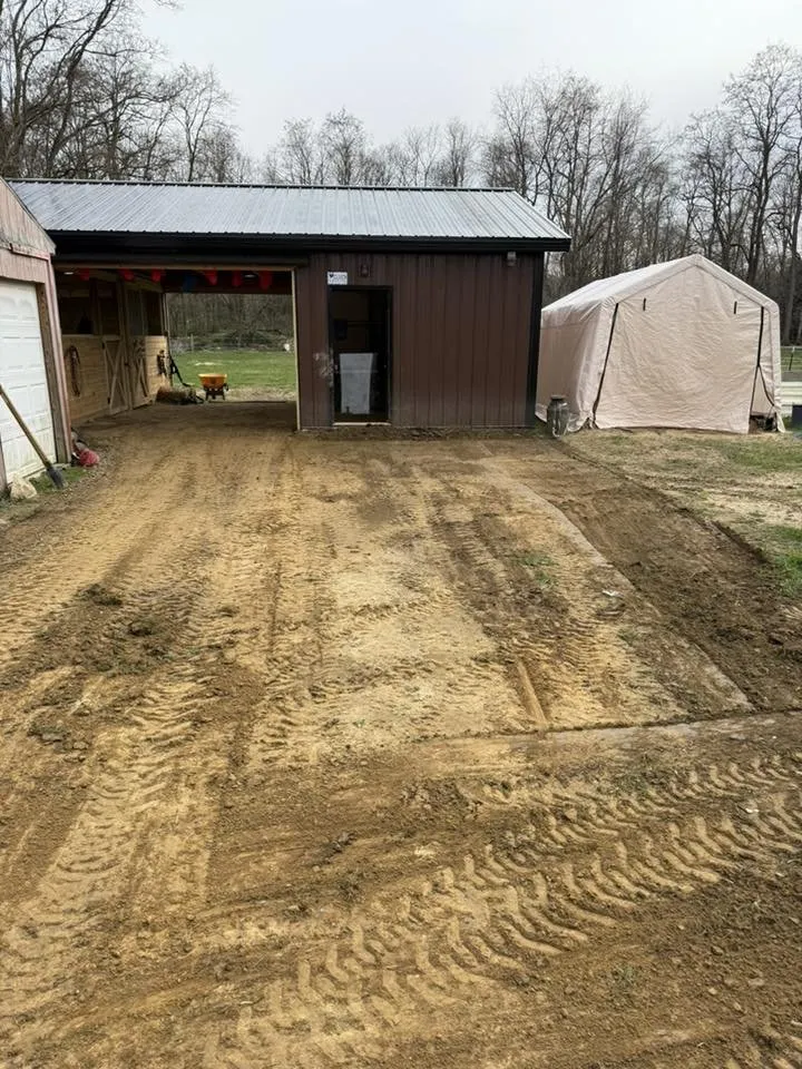 Local outdoor landscaping for year-round maintenance in Garrettsville, OH by J&S Land and Dump Trailer Services