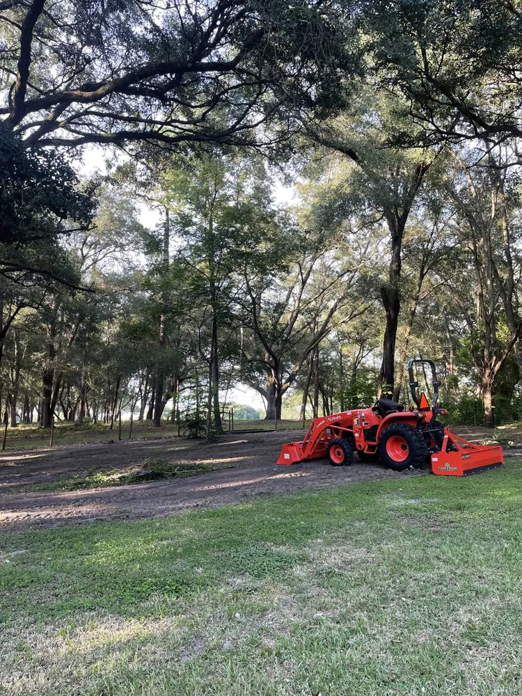 Professional outdoor landscaping in Fruitland Park, FL by J&S Land Service