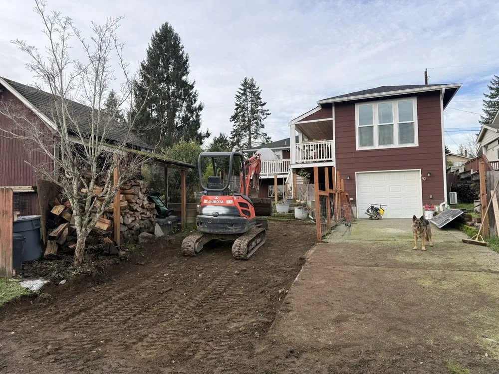 Custom residential landscaping in Burien, WA by JS Landscape & Excavation