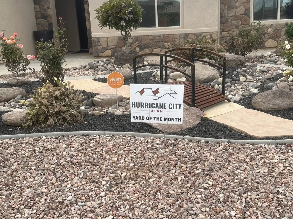 Custom landscape installation in Hurricane, UT - J’s Landscape and Hardscapes